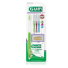 GUM Orthodontic Kit - Orthodontic Toothbrush, 3 Proxabrush Sizes and Shred-Resistant EasyThread Floss, and Mint Ortho Wax