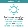 HydroEye Softgels - Dry Eye Relief - Features GLA, EPA, DHA and Other Key Nutrients - 120 Count