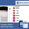 Prime Screen Ketone Test Strips: Testing Ketosis Based on Your Urine, 100 Ketone Urinalysis Tester Strips (Made in USA)