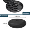 ARGOMAX - 2 Pack Retainer Mouth Guards Travel Cases, Black + Black.