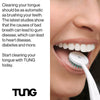 Tung Tongue Gel | Fresh Mint Tongue Cleaning Paste | Bad Breath and Halitosis | Mouth Odor Eliminator | Use with Tongue Brushes & Scrapers | Made in America (2 Pack)