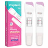 PregSeen Pregnancy Tests with Weeks Indicator (2 Count) - Tell You How Many Weeks Pregnant - 25 MIU/ml Early Detection Pregnancy Test with 99.99% Accurate | T1 T2 Pink, T3 T4 Light Pink