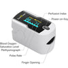 2024 Zacurate 500E-B Wireless Bluetooth Fingertip Blood Pulse Oximeter Monitor with FREE App, SpO2, Heart Rate, Plethysmograph, and Perfusion Index Finger Oxygen Sensor Meter