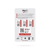 ENDEVR MyID Medical ID Sticker Kit, Store All of Your Medical Information for Emergencies, 4 Stickers