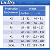 LivDry Ultimate Adult Incontinence Underwear, High Absorbency, Leak Cuff Protection, Medium, 68-Pack