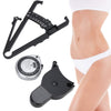 3 pcs Metric Body Fat Tester, Measuring Waist Fat Thickness Retractable Caliper, Tape Measure Body Composition MonitorsFitness & Activity Monitors