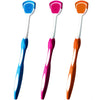 Tongue Brush, Tongue Scraper, Tongue Cleaner Helps Fight Bad Breath, 3 Tongue Scrapers, 3 Pack (Blue & Orange & Red)