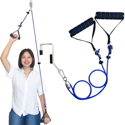 Shoulder Pulley for Physical Therapy, Pulleys for Shoulder Rehab Over Door, Shoulder Pulley Over The Door Physical Therapy, Door Pulleys for Physical Therapy, Arm Pulley, Over The Door Pulleys