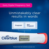 Clearblue Early Pregnancy Test Kit, at-Home Pregnancy Test Kit for Women, hCG Hormone Pregnancy Tests with Easy-to-Read Results, 4 Tests