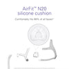 ResMed AirFit N20 Cushion - Nasal CPAP Mask Cushion Replacement - InfinitySeal Design - Soft Silicone - CPAP Accessories - Medium