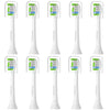 Pisonicleara Replacement Toothbrush Heads - Compatible with Philips Sonicare Electric Toothbrush (10 Pack), Refill.