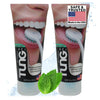 Tung Tongue Gel | Fresh Mint Tongue Cleaning Paste | Bad Breath and Halitosis | Mouth Odor Eliminator | Use with Tongue Brushes & Scrapers | Made in America (2 Pack)