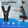 Portable Respiratory Trainer-Exercise Device. Respiratory Muscle Training |Improve Breathing Capacity | Easy to Clean| Adjustable Resistance, Adjustable to Different Fitness Needs (Black)