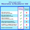 NicoDerm CQ Step 1 Nicotine Patches to Quit Smoking - 21 mg, Stop Smoking Aid, 14 Count (2-Week Kit) Plus Advil Dual Action Coated Caplets with Acetaminophen, 2 Count