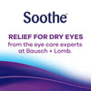 Soothe Preservative Free Lubricant Eye Drops, Long-Lasting Dry Eye Relief, Moisturizing & Comforting, Suitable for Sensitive Eyes, Single Use Vials, 30 Count