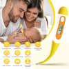 Digital Oral Thermometer for Fever Adults: Rectal, Underarm & Mouth, Accurate & Fast, Easy@Home Body Medical Temperature Thermometer for Baby Kids & Adult, EMT-021N-Yellow.