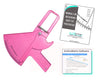 Slim Guide Style Skinfold Caliper with Body Fat Software and Multilingual Manual Pink