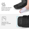 BraceAbility Closed Toe Medical Walking Shoe - Lightweight Broken Toe Cast Boot, Fractured Foot Brace for Metatarsal Stress Fracture, Post-op Bunion, Hammertoe Recovery - For Men or Women (M)