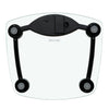 Taylor Digital Bathroom Scale, Highly Accurate Body Weight Scale, Instant On and Off, 400 lb, Sturdy Clear Glass with Chrome Finish Base