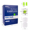 200Pairs Foam Earplugs, 32dB Disposable Noise Reduction Ear Plugs, Hearing Protection Bulk Ear Plugs for Shooting Range, Work, Travel,Concert Green