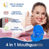 Mouth Guard for Grinding Teeth at Night, Moldable Anti Clenching Teeth Mouthguards for Sleep, 2 Sizes-Thin, Small Dental Guard for Kids, with 24 Cleaner Tablets