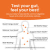 Ombre Gut Health Test Kit - Probiotic Recommender at Home Test for Women & Men - Detailed Custom Gut Microbiome Analysis for Digestive, Immune and Mental Health with Food Suggestions