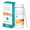 3-in-1 Ketone + pH + Uric Acid Urine Keto Test Strips (100ct) by Dr. Anna Cabeca - Comprehensive Ketosis Test Kit for Ketogenic, Low-Card, Alkaline Diet