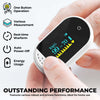 Fingertip Pulse Oximeter, Blood Oxygen Saturation Monitor with OLED Screen, Fast and Accurate Spo2 Measurements for Home Use and Outdoor Sports