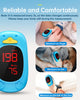 Pulse Oximeter For Kids Oxygen Monitor Children Pulse Oximeter For Baby Oxygen Monitor Kids Pulse Oximeter Fingertip, Large Display, Included With AAA Battery