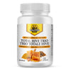 Dutchman's Gold Total Hive Trio Capsules - 120 Veg Caps Approximately 30-60 Servings - Bee Pollen Royal Jelly & Propolis Supplement - Superfoods for Antioxidant Immune Support - Natural Honey Mix