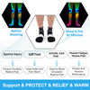 NEENCA Medical Compression Socks for Women & Men Circulation-2 Pairs, Ankle Compression Stockings for Pain Relief, Plantar Fasciitis, Swelling, Running, Nurses, Travel, Pregnancy, Flying. 20-30 mmHg