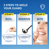 Mouth Guard for Grinding Teeth at Night: Dental Guard for Sleeping at Night - Nighttime Protection for Teeth 2 Sizes