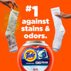 Tide Ultra OXI Power PODS with Odor Eliminators Laundry Detergent Pacs 45 Count For Visible and Invisible Dirt