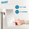 Amazon Brand - Presto! 2-Ply Ultra-Soft Toilet Paper, 24 Family Mega Rolls = 120 regular rolls, 6 Count (Pack of 4), Unscented