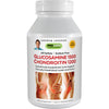 ANDREW LESSMAN Glucosamine 1500 Chondroitin 1200-150 Capsules - 100% Sulfate Form, Research Established Ingredients and Levels for Support of Healthy Joint Tissue. Small Easy to Swallow Capsules