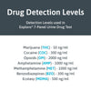 5-Pack Home Drug Test Kit for all Drugs (Most Used). 7-Panel Urine Drug Test. Marijuana (THC), Cocaine, Opiates, Amphetamine, Methamphetamine, Benzos (BZO), Ecstasy (MDMA). Dip-Cards & Cups by Exploro