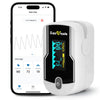 2024 Zacurate 500E-B Wireless Bluetooth Fingertip Blood Pulse Oximeter Monitor with FREE App, SpO2, Heart Rate, Plethysmograph, and Perfusion Index Finger Oxygen Sensor Meter