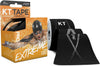 KT Tape, Pro Extreme Synthetic Kinesiology Athletic Tape, 20 Count, 10” Precut Strips, Jet Black