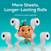 Angel Soft Ultra Toilet Paper, 6 Mega Rolls = 24 Regular Rolls, 2 Ply Toilet Tissue