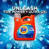 Tide Ultra Oxi Liquid Laundry Detergent Soap, HE Compatible, 94 Loads, 132 fl oz