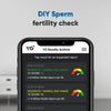 YO Home Sperm Test | at-Home Fertility Test Kit for Men | Check Motile Sperm Concentration with 97% Accuracy | Fast Results Using Your Smartphone | Includes 2 Tests | Private, Convenient, Easy to Use