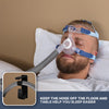 2PCS CPAP Hose Holder Hanger cpap Mask Hook & Tubing Holder for Bed with Anti-Skid Function Avoids Hose Tangle and 4 Removable Refill Strips?Damage-Free Hanging? cpap Machine Supplies