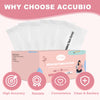 ACCUBIO Pregnancy Test Strips with Urine Cups, hCG Detection Home Pregnancy Test, Sensitive & Over 99% Accurate, 20 Count Individually Wrapped, Rapid Prenancy Tests Kit 5mm Wider 25mIU/mL