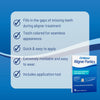 Aligner Pontics | Temporary Tooth Replacement for Aligner Trays and Retainers During Orthodontic Treatment (16 Count)