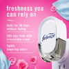 Febreze Air Freshener Plug In, Wall Diffuser, Plug in Air Fresheners for home, Downy April Fresh Scent, Odor Fighter for Strong Odors, 1 Warmer + 2 Oil Refills