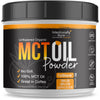 Intentionally Bare Organic MCT Oil Powder - Zero Net Carbs & No Grit MCT Powder for Body & Brain - Vegan MCT Creamer for Coffee, Tea, Shakes, Smoothies & Baking with 70% C8 & 30% C10 - Unflavored