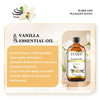 EUQEE Vanilla Essential Oil 118 ml Premium Vanilla Oil with Glass Dropper, Great for Diffusers, Aromatherapy, Candle Making, DIY Soap - 4Fl.Oz