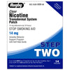 Rugby Clear Nicotine Transdermal System Step 2 ~ 14mg ~ 14 patches *Compare to Habitrol *