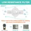 3PCS CPAP Filters to Improve Your Using Experience, Filters Out Moisture and Unwanted Particles, Effectively Filters Over 99.99% of Dirty Particles, IBEET Supplies