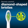 Philips Sonicare Genuine W DiamondClean Replacement Toothbrush Heads, 2 Brush Heads, White, HX6062/65